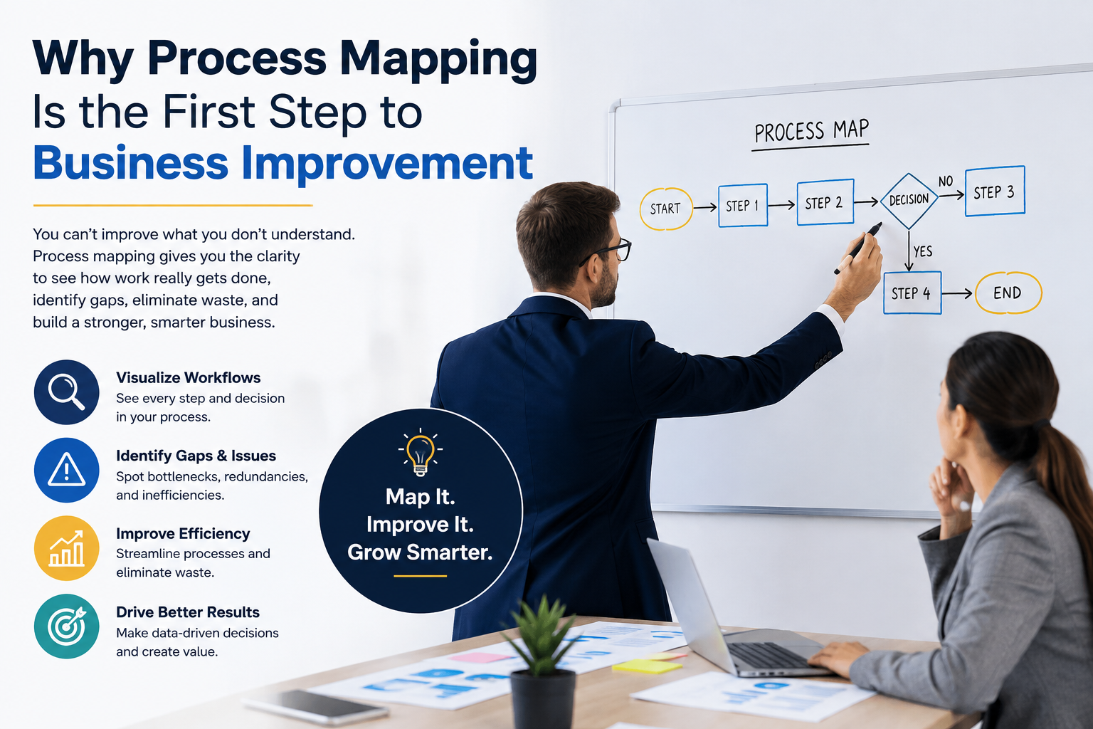 Why Process Mapping Is the First Step to Business Improvement